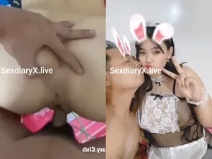 Anh xã đi làm xa, cô vợ ở nhà mây mưa với trai